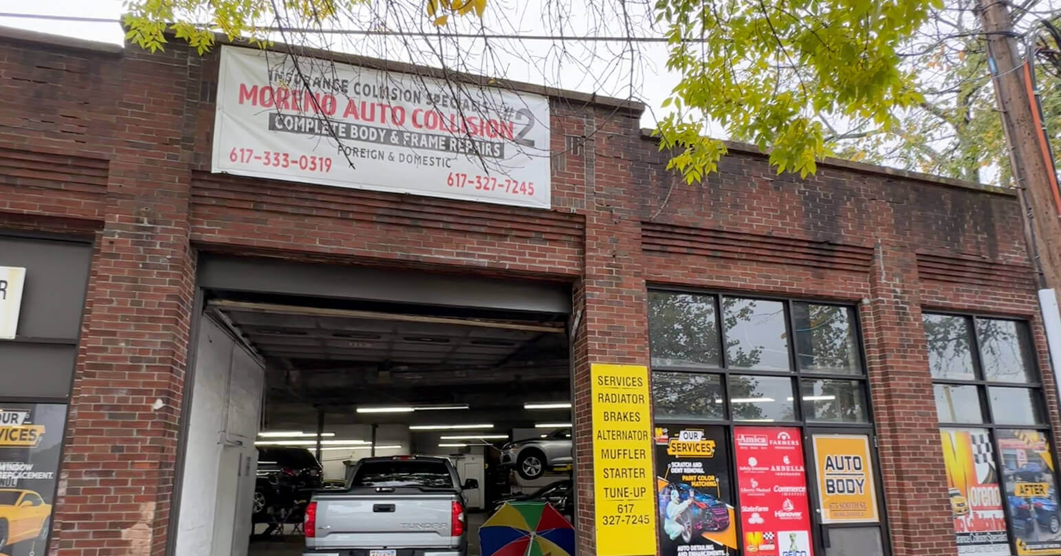 MORENO AUTO COLLISION INC 675 South street. Roslindale, Ma 02131 
